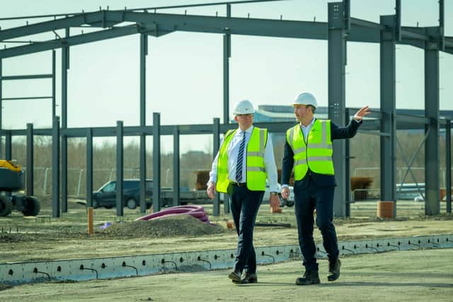 Russell Wilkie, director at Ravenscraig Limited, and Matt Lawrenson, managing director of Motus Commercials