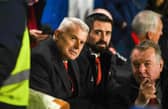 Aberdeen chairman Dave Cormack was in attendance at Recreation Park.