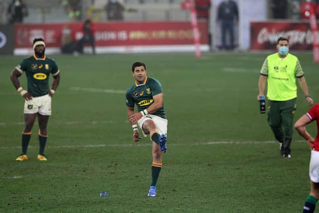 Morne Steyn's kicking has become a speciality.