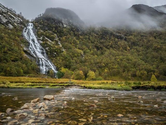 Awe-inspiring waterfalls, and the second tallest in the UK at 120 metres. It can be seen in the background of a Quidditch match, while it also appears in the Goblet of Fire film.