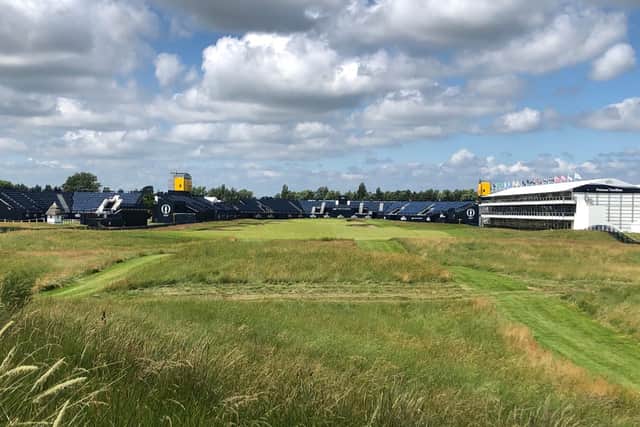 The scene is set for the 149th Open at Royal St George's, where the Claret Jug event is being held for the first time since 2011. Picture: David Rickman