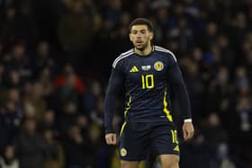 Scotland's Che Adams is valued at £15m but could leave Southampton for nothing this summer. (Photo by Craig Foy / SNS Group)