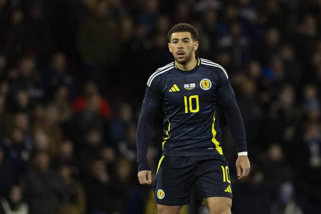 Scotland's Che Adams is valued at £15m but could leave Southampton for nothing this summer. (Photo by Craig Foy / SNS Group)