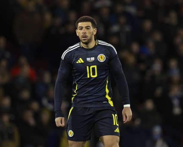Scotland's Che Adams is valued at £15m but could leave Southampton for nothing this summer. (Photo by Craig Foy / SNS Group)