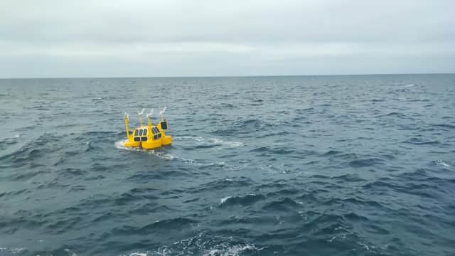Monitoring work began at the Broadshore and Bellrock Floating Offshore Wind sites last April.