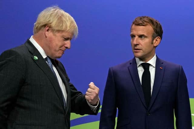 Boris Johnson and Emmanuel Macron are going to have to learn to get along.