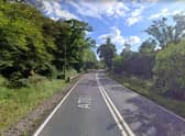 Police believe a 48-year-old woman may have fallen from a moving vehicle onto the A701.