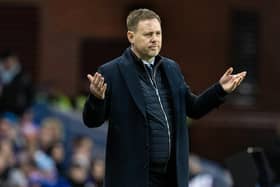 Rangers manager Michael Beale has been accused of being "touchy" by Chris Sutton. (Photo by Alan Harvey / SNS Group)