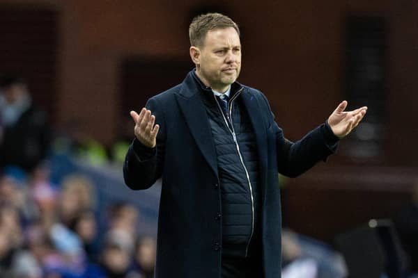 Rangers manager Michael Beale has been accused of being "touchy" by Chris Sutton. (Photo by Alan Harvey / SNS Group)