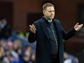 Rangers manager Michael Beale has been accused of being "touchy" by Chris Sutton. (Photo by Alan Harvey / SNS Group)