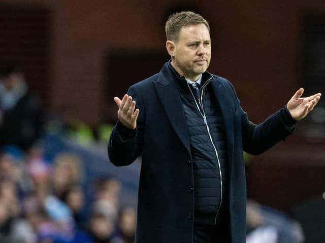 Rangers manager Michael Beale has been accused of being "touchy" by Chris Sutton. (Photo by Alan Harvey / SNS Group)