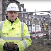 City council archaeologist John Lawson has been overseeing the tramworks on Constitution Street.