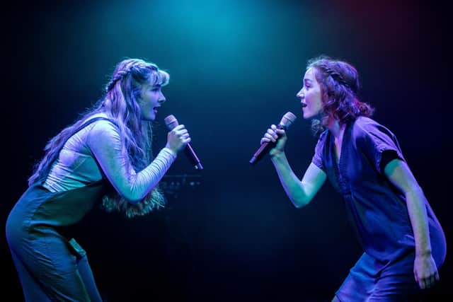 Bethany Tennick and Kirsty Findlay are reuniting with composer Finn Anderson after previous starring in his musical A Mother's Song. Picture: Ali Wright