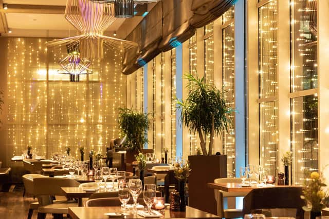The One Square restaurant at Sheraton Grand Hotel and Spa, Edinburgh. Pic: Contributed