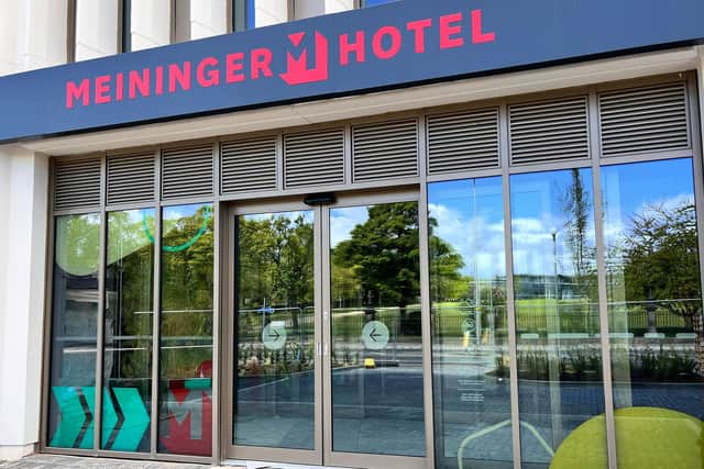 Meininger Hotel Edinburgh Haymarket, located in a refurbished 1970s office building in the capital's west end, is due to open on August 5.
