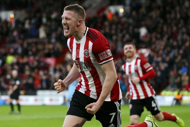 Lundstram is out of contract with Sheffield United in the summer, and with no new agreement in sight, has been linked with a move to Rangers. Interest was mooted last summer, and it could rumble on until next summer too. (Photo by Nigel Roddis/Getty Images)