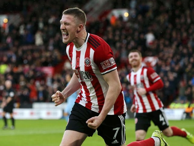 Lundstram is out of contract with Sheffield United in the summer, and with no new agreement in sight, has been linked with a move to Rangers. Interest was mooted last summer, and it could rumble on until next summer too. (Photo by Nigel Roddis/Getty Images)