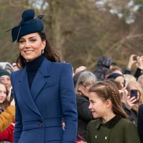 The Princess of Wales and Princess Charlotte. Picture: Joe Giddens/PA Wire