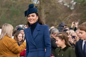 The Princess of Wales and Princess Charlotte. Picture: Joe Giddens/PA Wire