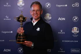 Luke Donald led Europe to victory in this year's Ryder Cup and has now been re-appointed for the 2025 match at Bethpage Black in New York. Picture: Getty Images