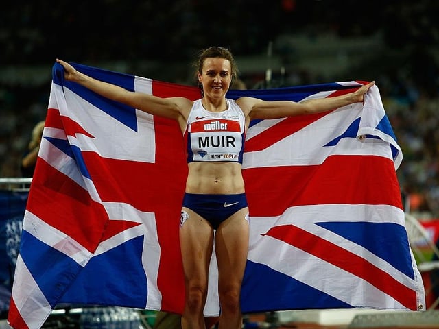 Wins in London (pictured) and Paris were enough to see Laura Muir claim top sport in the multi-event Diamond League in 2016. She also broke the British record for the 1500m at the London leg.