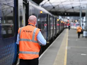ScotRail has warned speed restrictions will be imposed. Picture: John Devlin