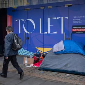 On Britain's streets, homeless people sleep in tents, something Suella Braverman says is a 'lifestyle choice'