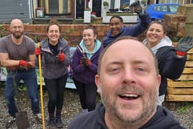 The Certas Energy team volunteering to support Domestic Abuse charity, Phoenix Rising in 2024