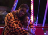 Déborah Lukumuena and Le’Shantey Bonsu in Girl