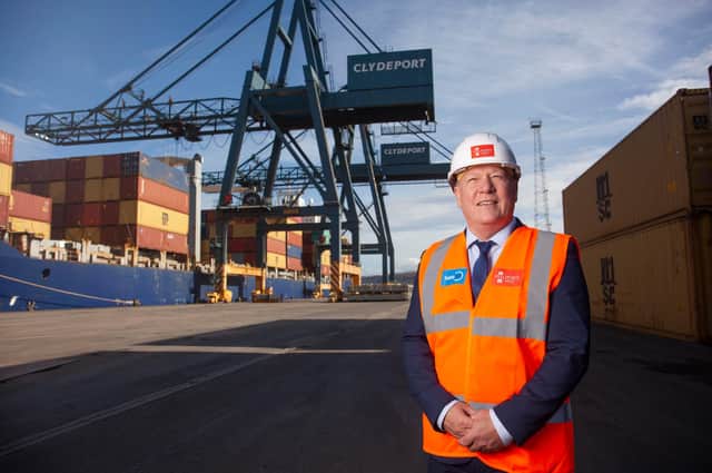 Peel Ports Clydeport director Jim McSporran: 'We are very excited by the signing of this option, which if realised would result in many hundreds of high-quality jobs in one of Scotland’s highest unemployment areas.'