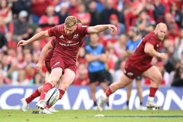 Edinburgh are keen to sign stand-off Ben Healy from Munster.