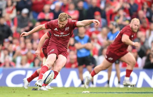 Edinburgh are keen to sign stand-off Ben Healy from Munster.