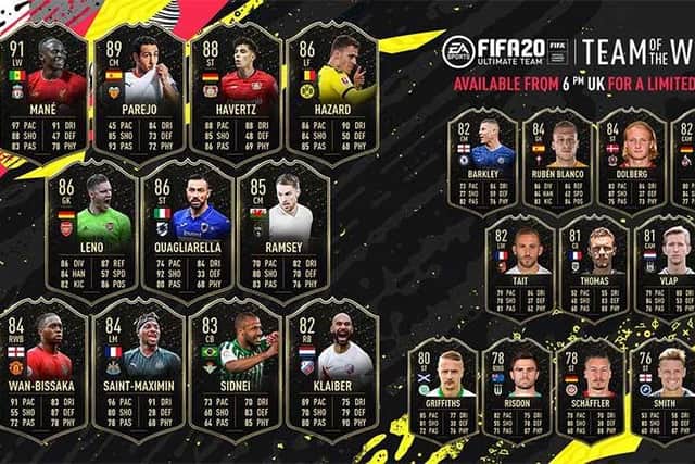 The TOTW 36 lineup has been revealed (EA Sports)