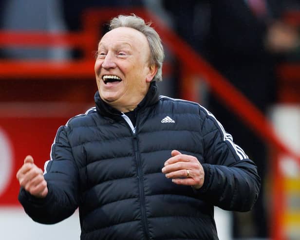 Neil Warnock had a brief spell at Aberdeen earlier this season.