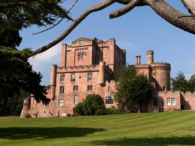 Located in the Midlothian town of Bonnyrigg, the 13th century Dalhousie Castle and Spa offers every luxury you could ask for in a four star getaway. It is also said to be haunted by the Grey Lady - the unfortunately Lady Catherine, who was the mistress of a laird. She was locked up in a turret and left to die by a jealous wife and now wanders the castle in search of peace. The turret, staircase and dungeons are said to be the places you are most likely to catch a glimpse of her.