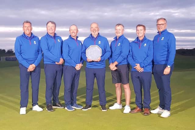 Scotland also won the men's event in South Wales.