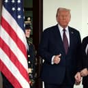 US President Donald Trump and UK Prime Minister Sir Keir Starmer.