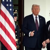 US President Donald Trump and UK Prime Minister Sir Keir Starmer.