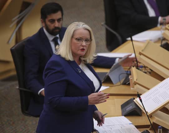 Scottish culture minister Christina McKelvie. Picture: Fraser Bremner-Pool/Getty Images