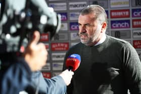 Celtic boss Ange Postecoglou.  (Photo by Ross MacDonald / SNS Group)