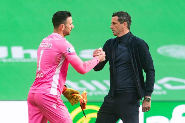 Jack Ross has hailed his Hibs 'keeper Ofir Marciano but admitted he was glad the No.1 and his Israel team were beaten by Scotland in the Euro 2020 play-off semi-finals. (Evening News)