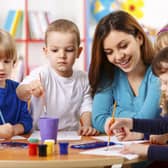 The take up rate of expanded child care hours has been criticised.