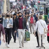 Shoppers pictured on Edinburgh's famous Princes Street. Picture: Jane Barlow/PA Wire