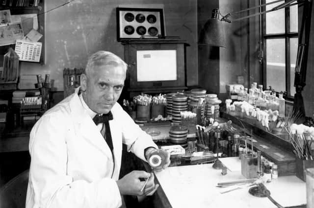 Alexander Fleming's discovery of penicillin revolutionised medicine. The world must act to ensure antibiotics remain effective (Picture: Davies/Keystone/Hulton Archive/Getty Images)