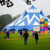 The Circus Hub was first brought to the Meadows by Underbelly in 2015. Picture: Scott Louden
