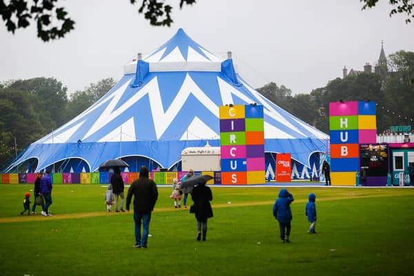 The Circus Hub was first brought to the Meadows by Underbelly in 2015. Picture: Scott Louden