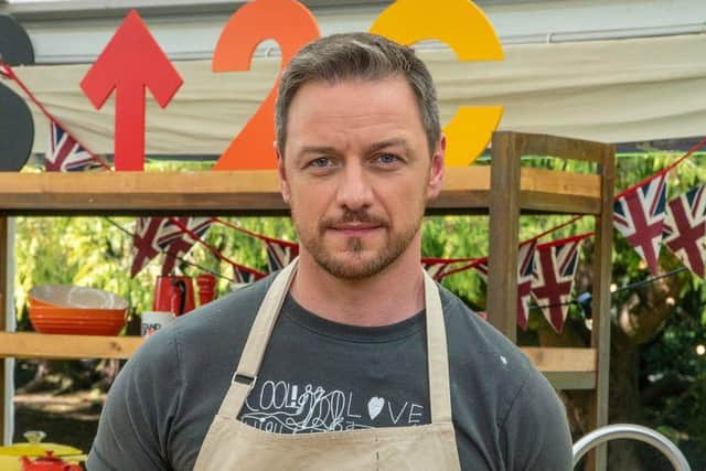 Scottish actor James McAvoy stars alongside Olympic athletes, comedians and singers (Picture: Love Productions/Channel 4)