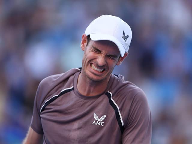 Andy Murray suffered an early exit at the Open Sud de France in Montpellier. (Photo by Julian Finney/Getty Images)