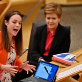 Finance Secretary Kate Forbes has a big decision to make on Tuesday (Picture: Jeff J Mitchell/Getty Images)