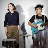 Rachel Aggs (right) and Eilidh Rodgers of Sacred Paws